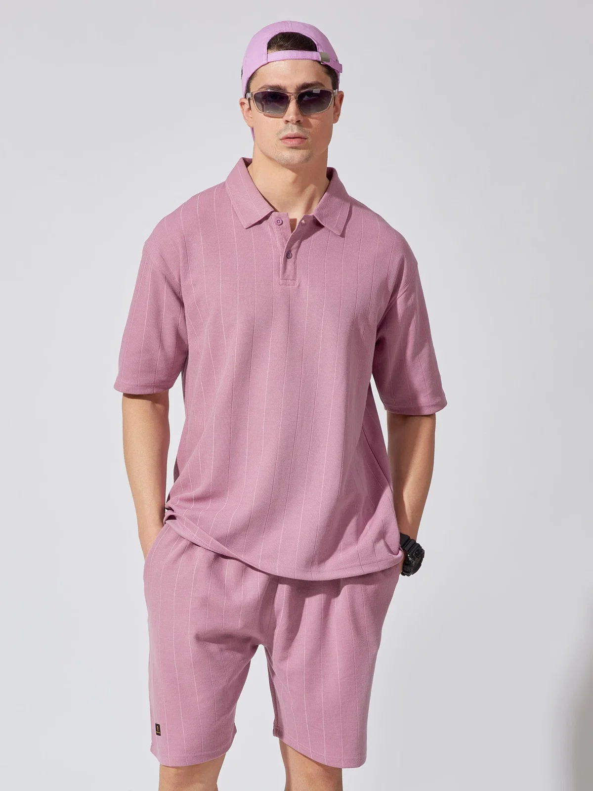 brooklyn lavender oversized co-ords - Image 3
